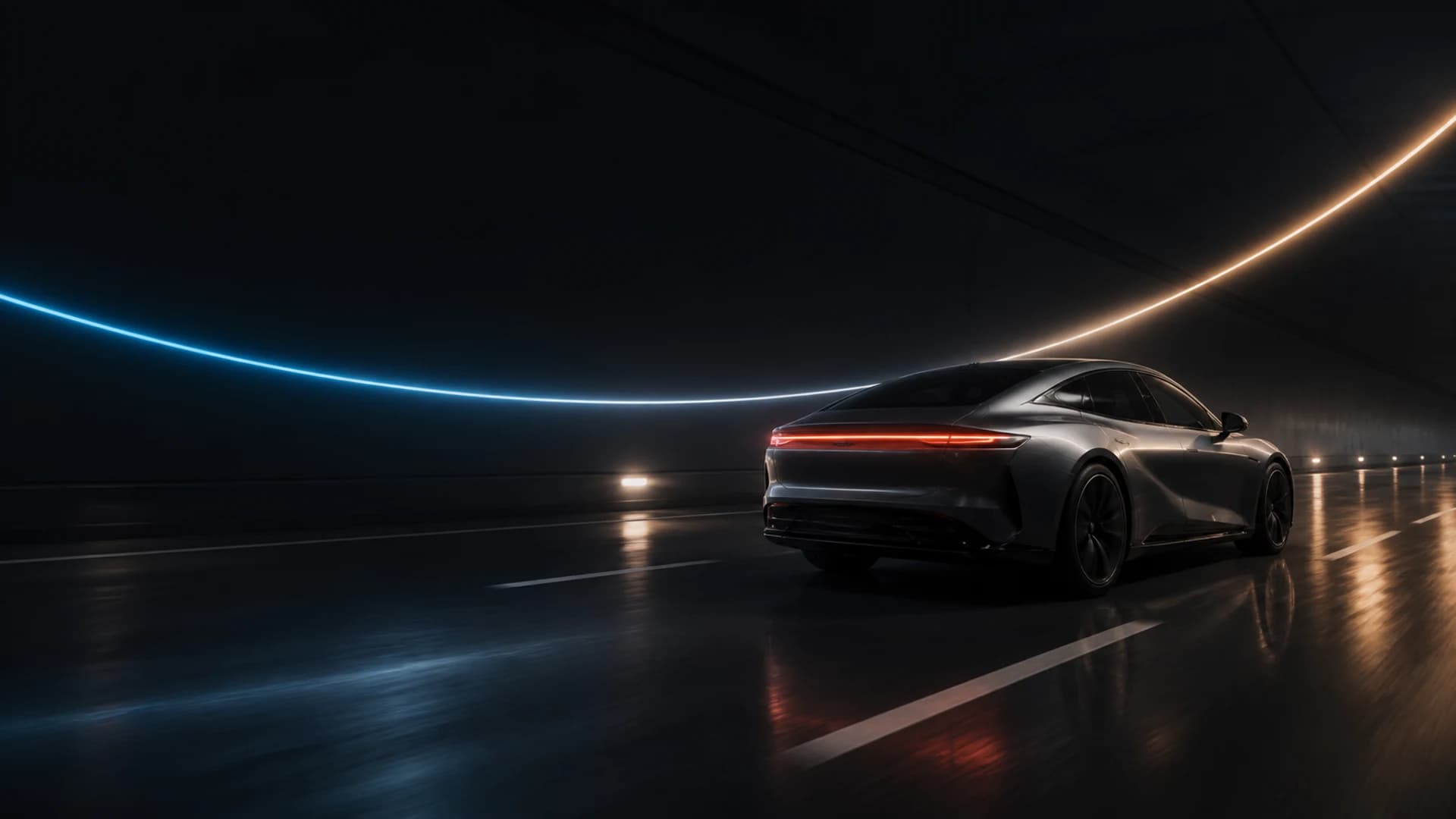 Демонстрационный автомобиль DreamAuto в движении